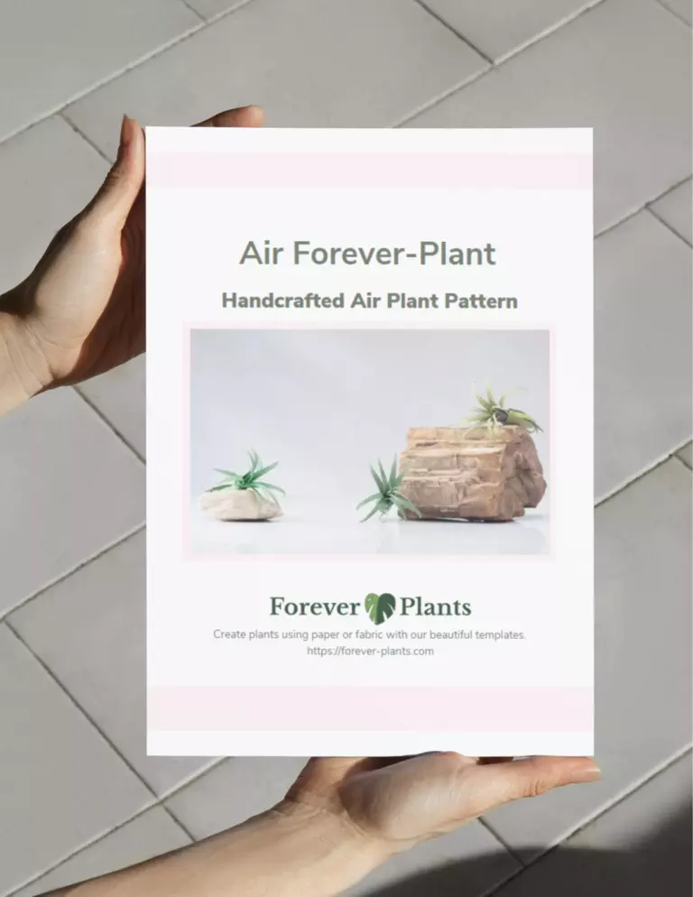 Air Forever-Plant pattern instruction packet.