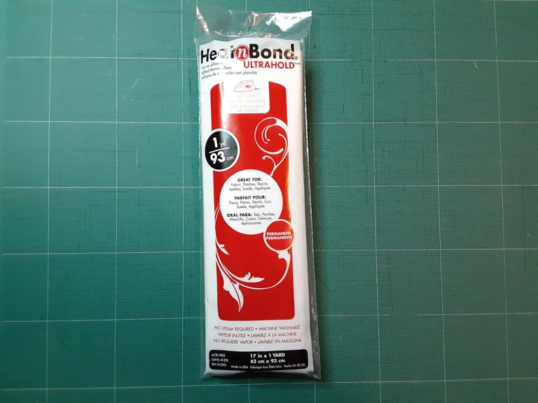 HeatnBond adhesive can be used to attach two layers of cotton fabric together.